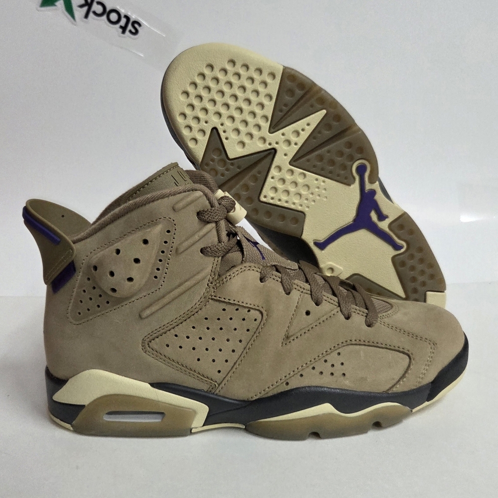 Jordan 6 Retro Gore-Tex Mid Brown Kelp W - FD1643-300 Women's 10.5 Men's 9 NEW!
